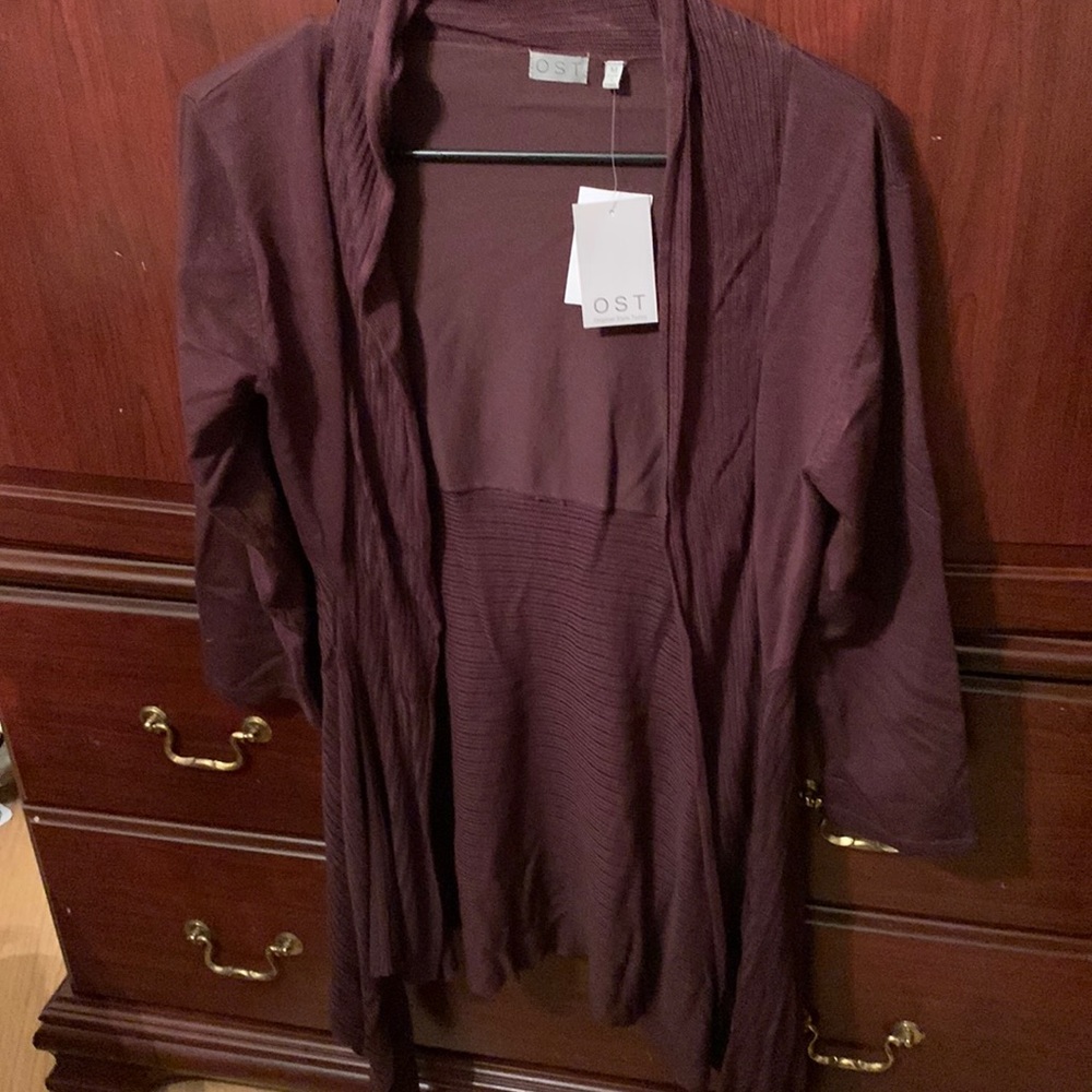 Brand new cardigan with tags.